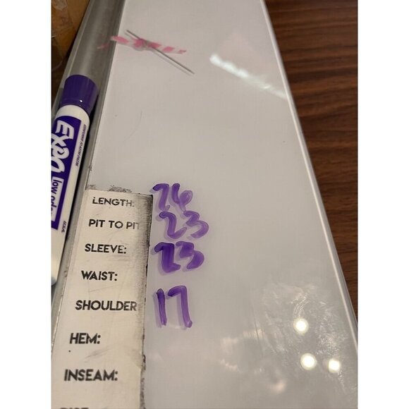 Chicos Suede Shirt Blue XL Coastal Preppy Classic Boho Western Retro Staple 80s - Picture 15 of 16